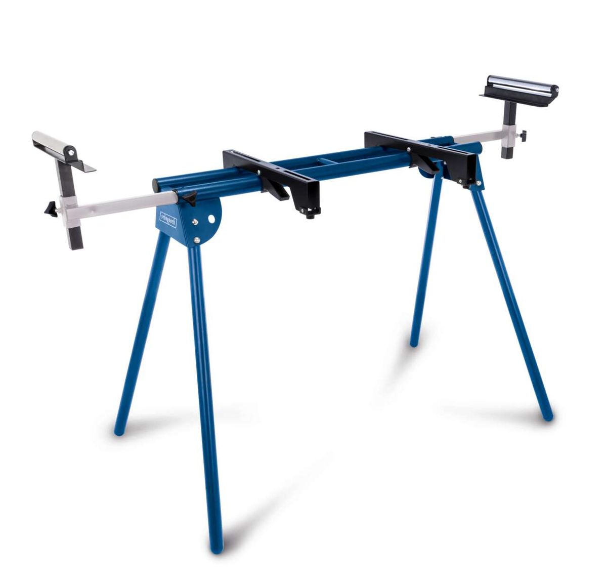 Untergestell für Kappsäge SPUG1550 Scheppach, seitliche Ansicht.