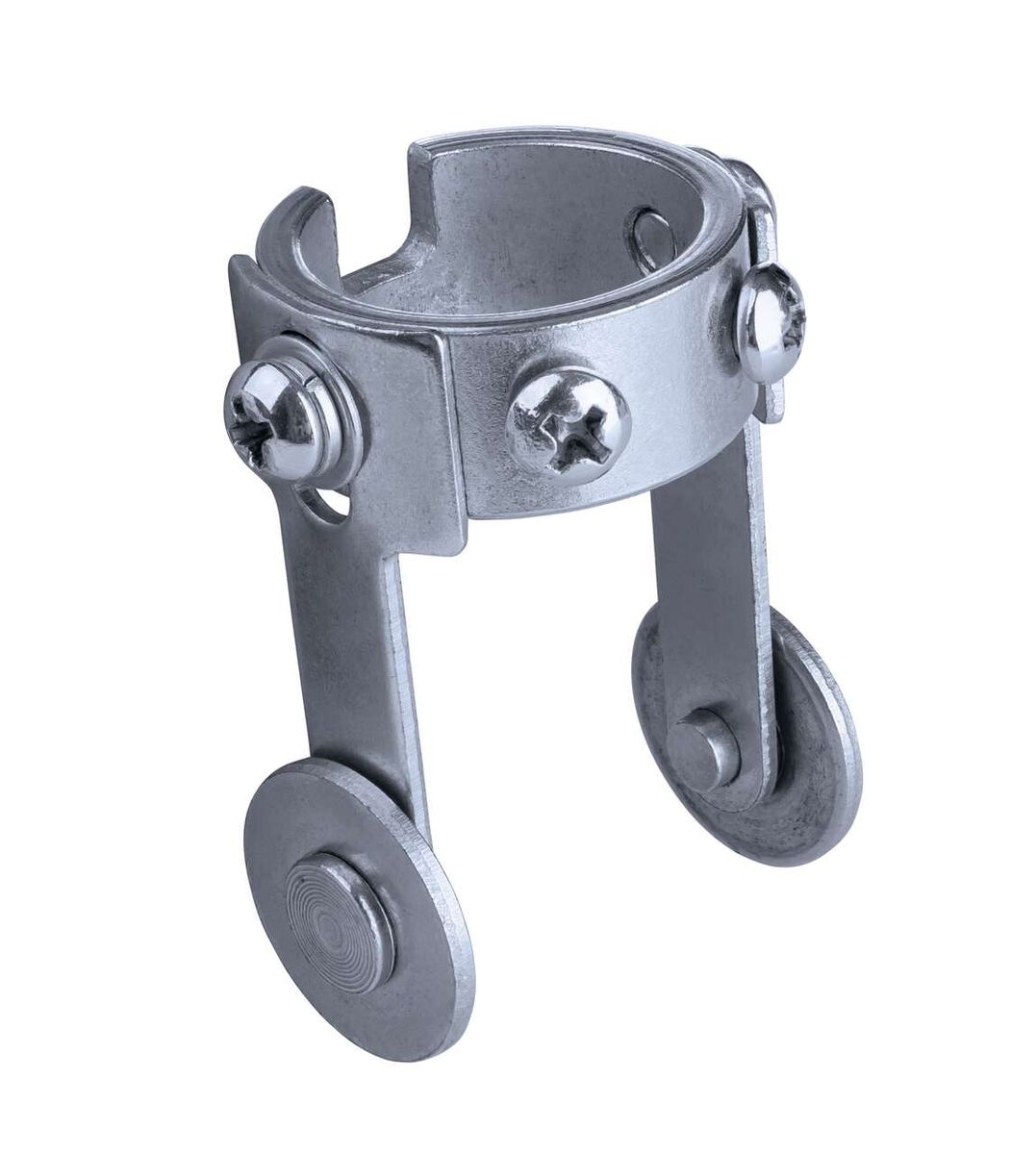 Rollenführung für Plasmaschneider, Ansicht von der Seite. Produkt von Scheppach.