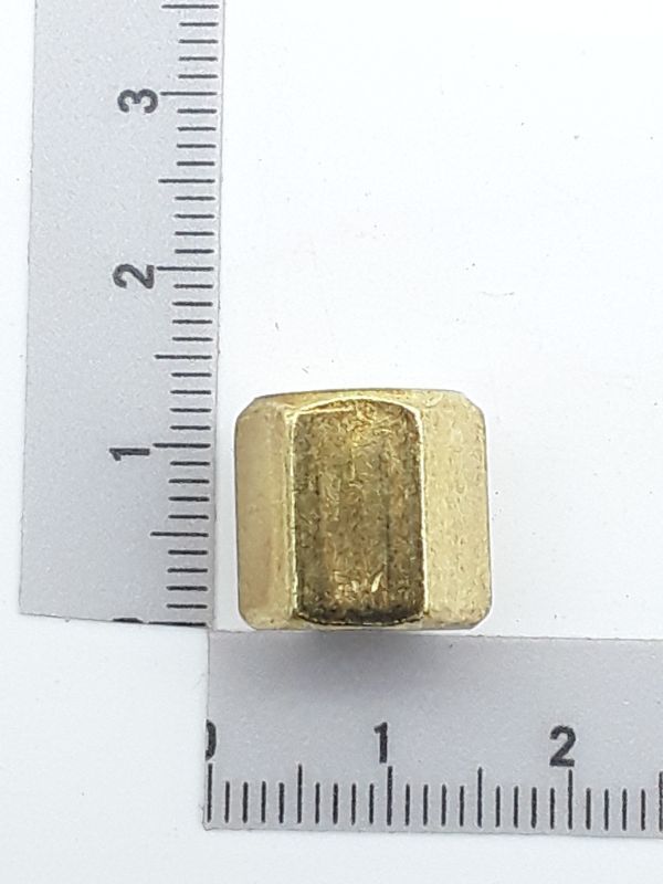 Überwurfmutter SW12 / G1/8 von Scheppach, Ansicht von vorne.