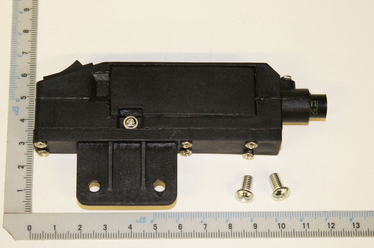 Scheppach-Laserhalterung mit Schraubenbefestigung und Halterungsplatte