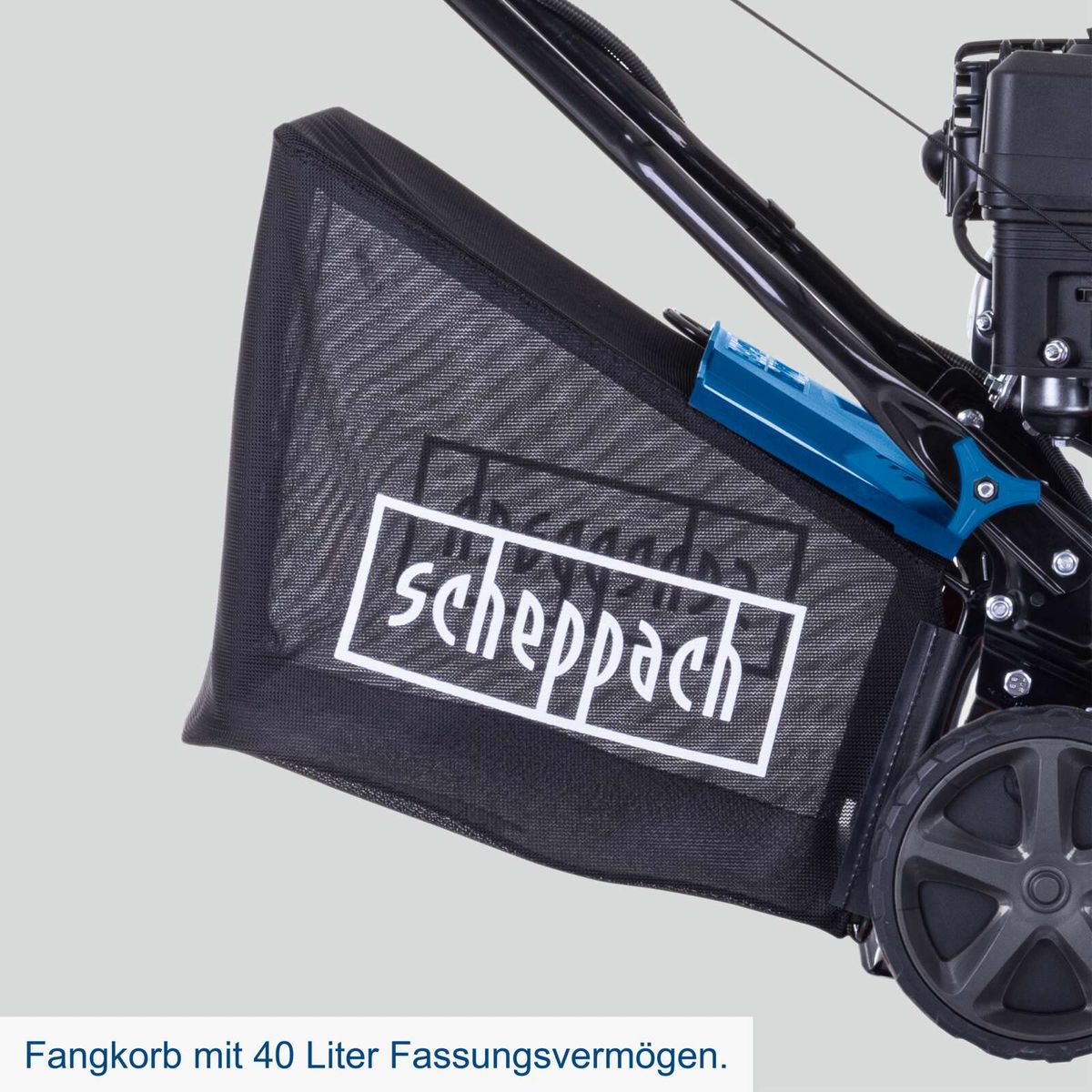 Scheppach-Korb mit 40-Liter-Fassungsvermögen für Arbeitsgeräte