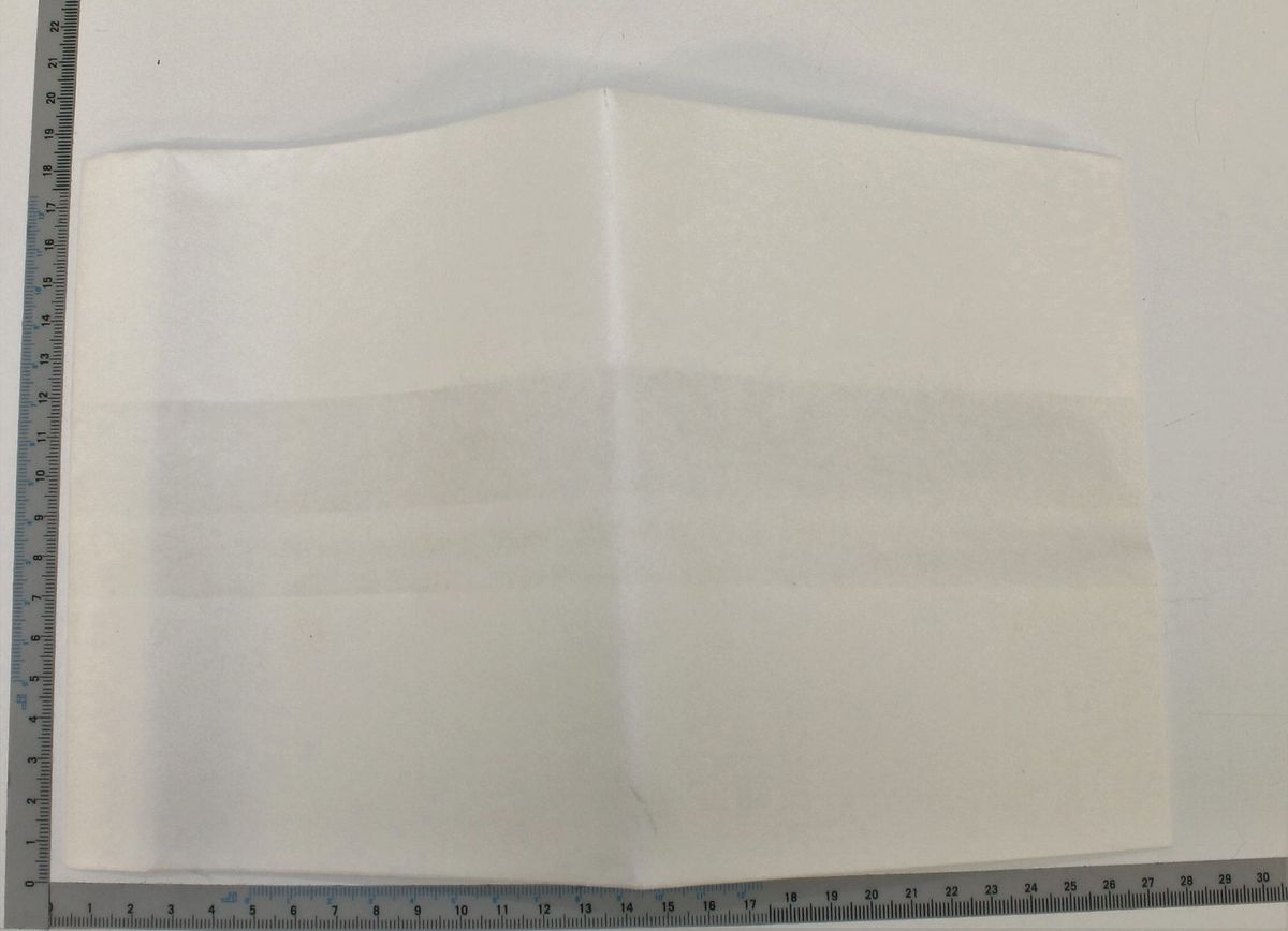 Scheppach-Messskala mit 30 cm Maßband für Papierbeutel DC100