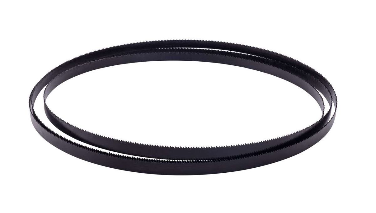 Sägeband 1490x6x0.36x24TPI BASA1, von vorne gezeigt.