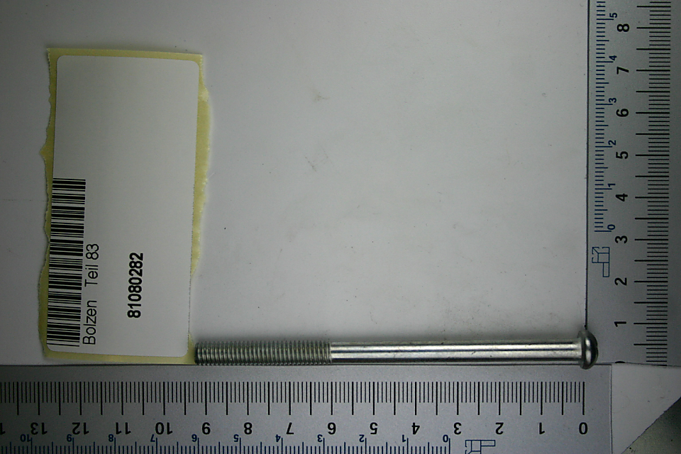 Scheppach-Linsenschraube (Teil 83) mit integriertem Gewindeansatz