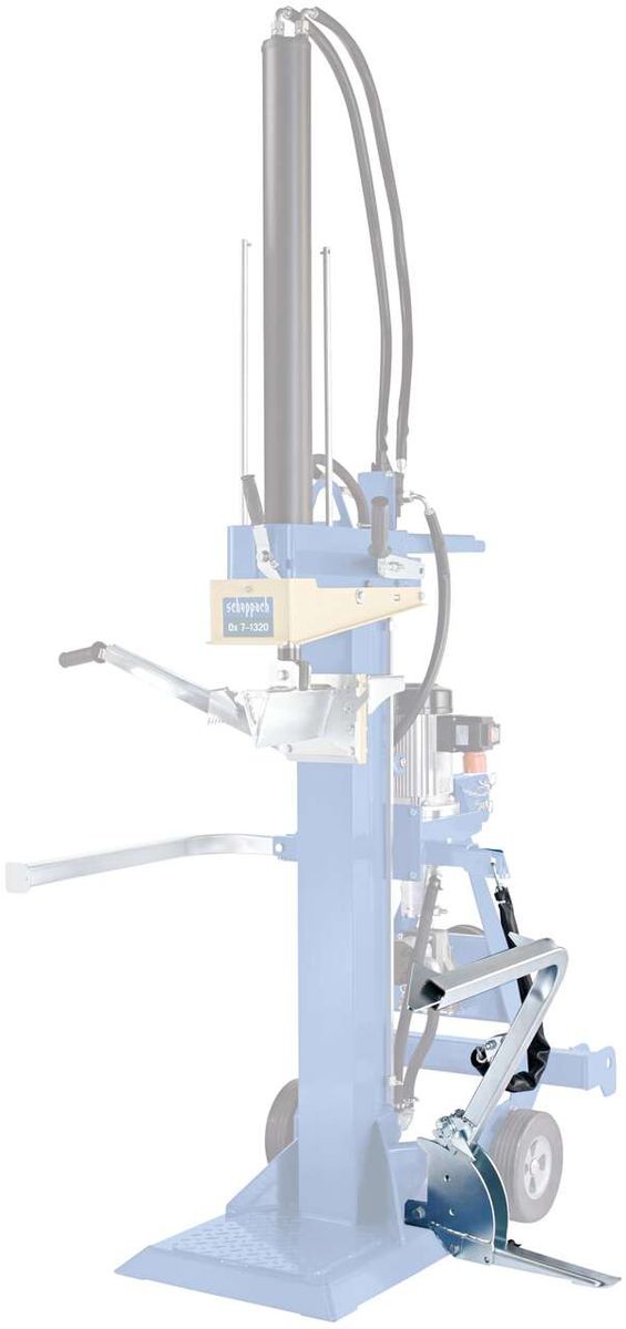 Stammheber von Scheppach, Modell DX 7-1320, seitliche Ansicht.