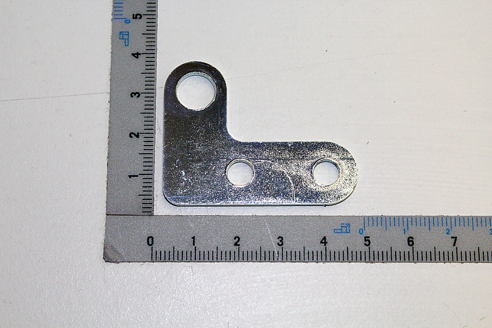 Scheppach Türscharnier mit zwei Bohrungen und einem Durchgangsloch für Montage