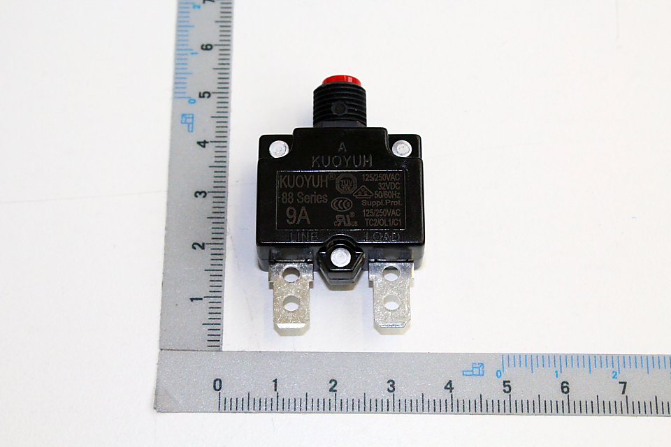 Scheppach-Überlastschutzschalter 88er Serie, 9A, 250V AC/DC