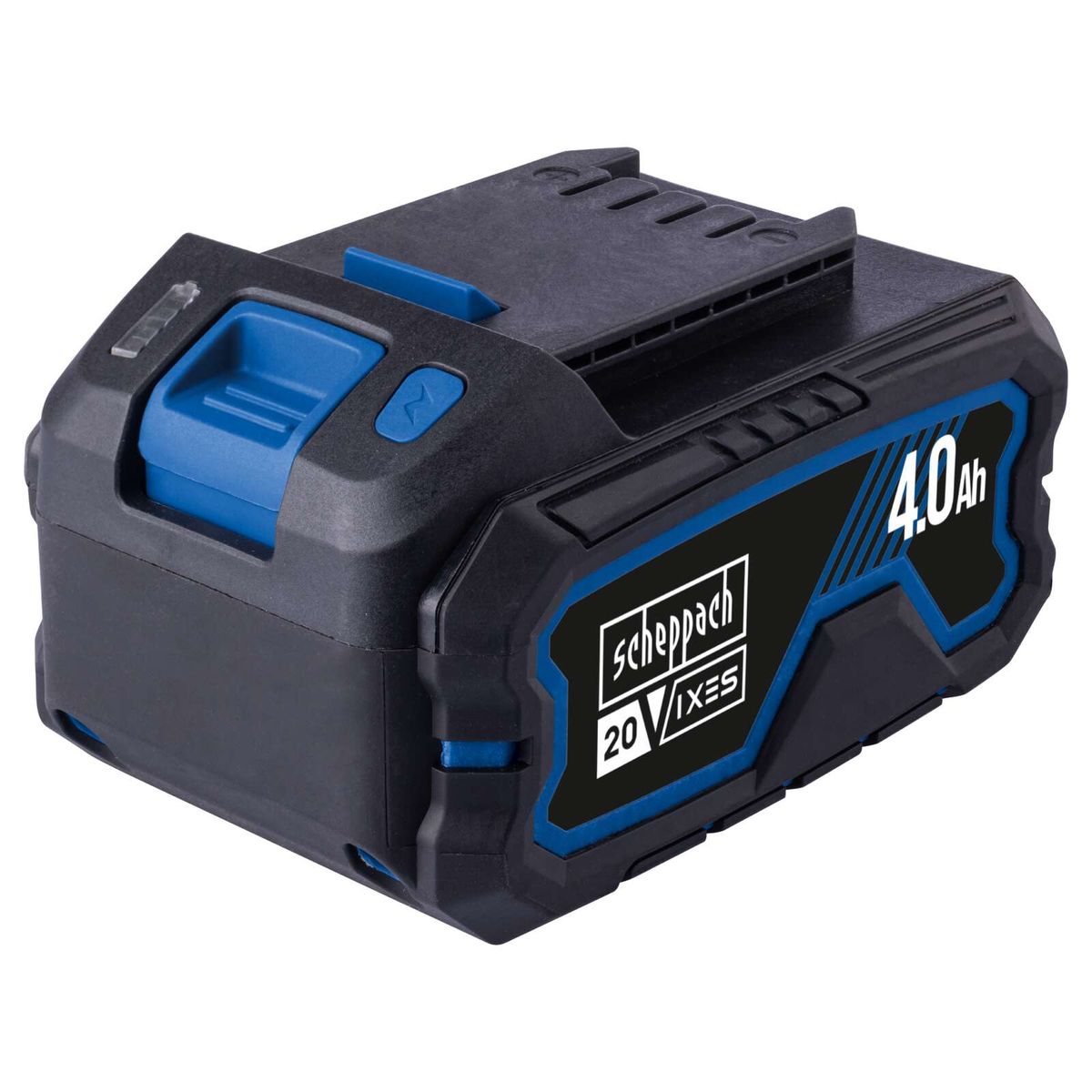 Scheppach-Akku SBP4.0 mit 4 Ah, LED-Anzeige, 20-Volt-System