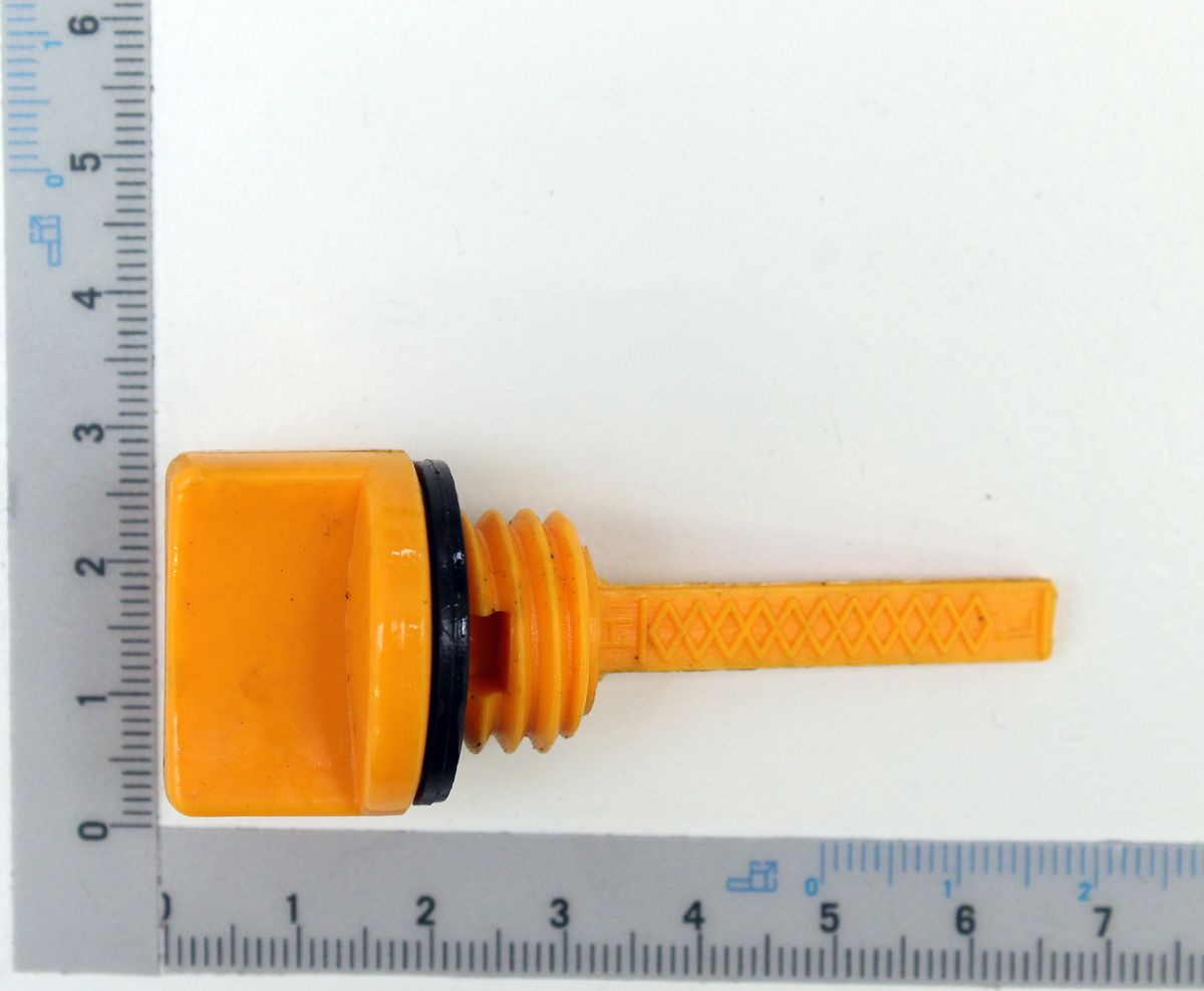 Scheppach-Messwerkzeug mit Skalenabschnitt für Ölmessung, M18 x 2,5