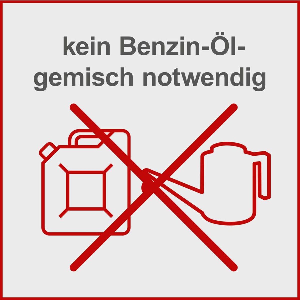 kein Benzin-Öl-Gemisch notwendig. Scheppach Benzin Kettensäge CSP49-4T benötigt kein Mischöl, da sie mit einem 4T-Motor ausgestattet ist.