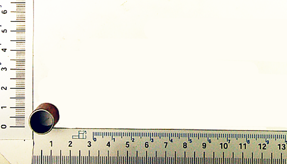 Scheppach-Buchse mit Messskala für Ø13-Maßstab, Teilansicht