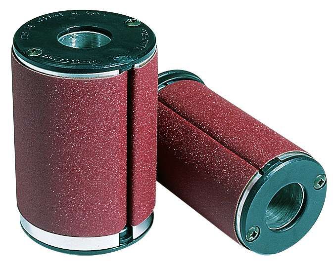 Schleifwalze PlanoRex L 100 x Ø 80 mm, Ansicht von der Seite.