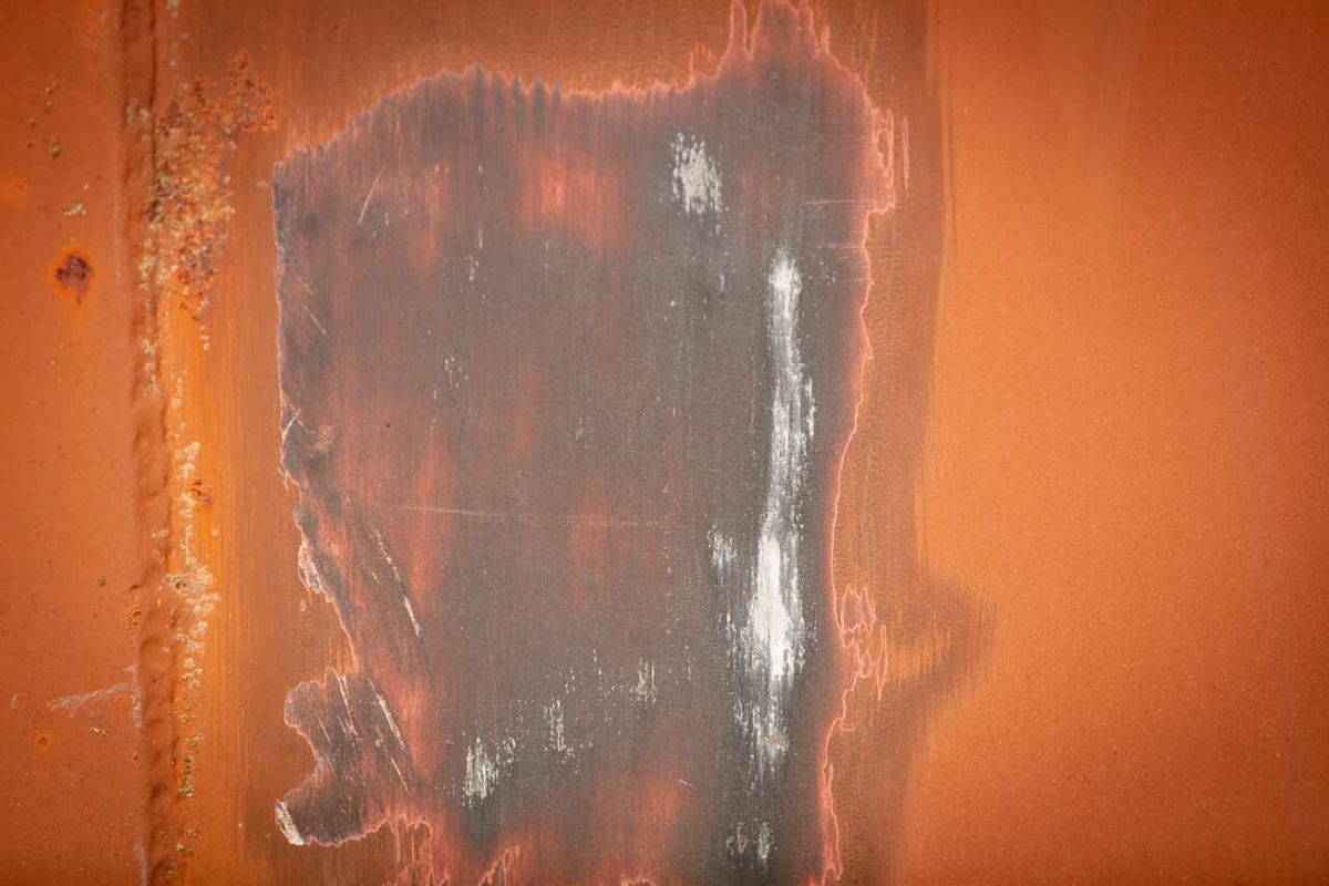 Gedrehte Metalldrahtbürste, Ansicht von der Seite. Produkt von Scheppach für MRS1300 Satiniermaschine.