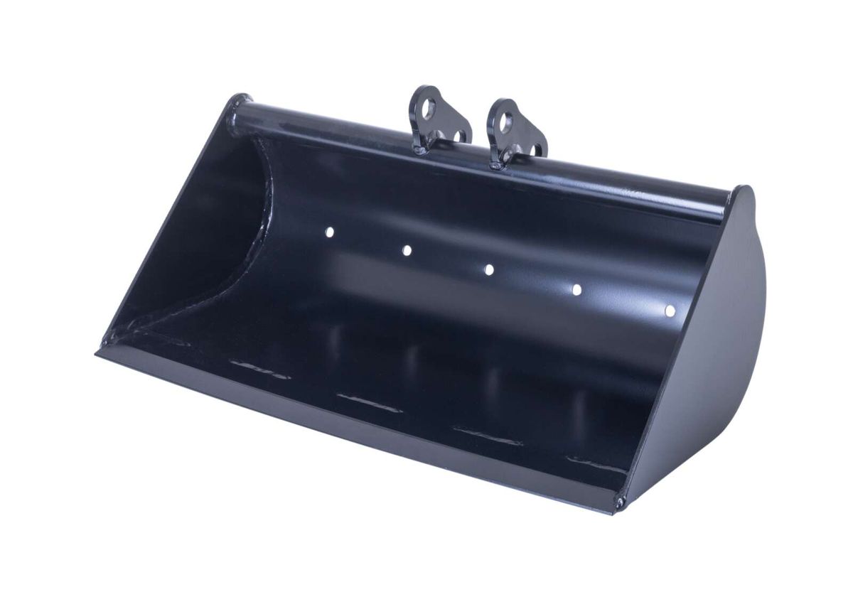 Scheppach Böschungslöffel 70 cm – Detailansicht des Schaufelkorbs