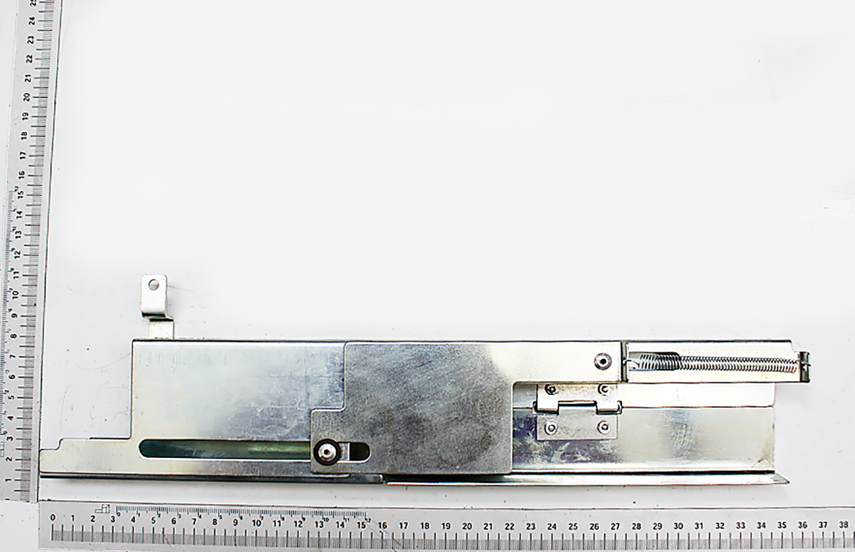 Sägeblattschutz kpl. von Scheppach, Ansicht von oben.