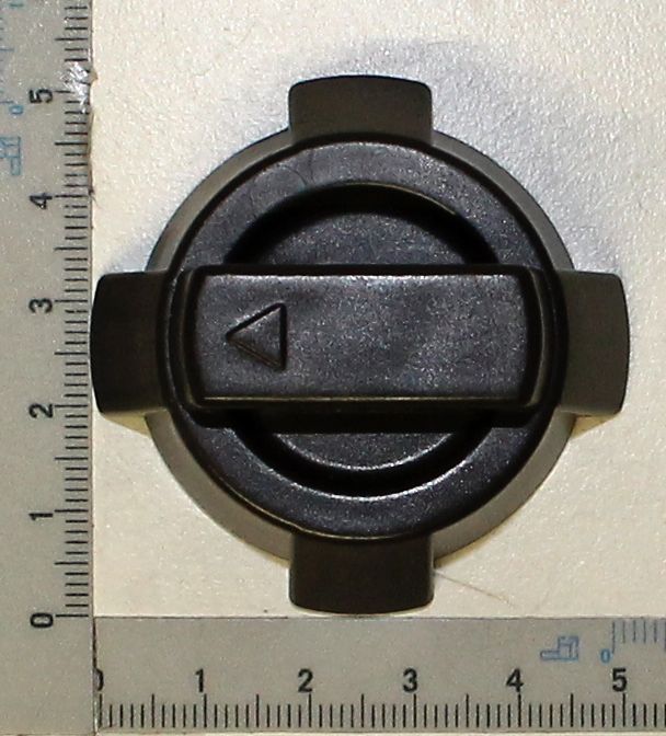 Scheppach-Drehknopf mit integriertem Skalenring für präzise Einstellungen