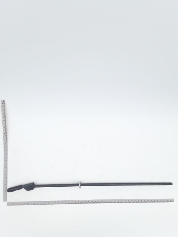 Klemmachse Teil 170 (Teil 11) (Teil B 3) von Scheppach. Die Achse ist horizontal ausgerichtet und wird von einem Maßstab umgeben.