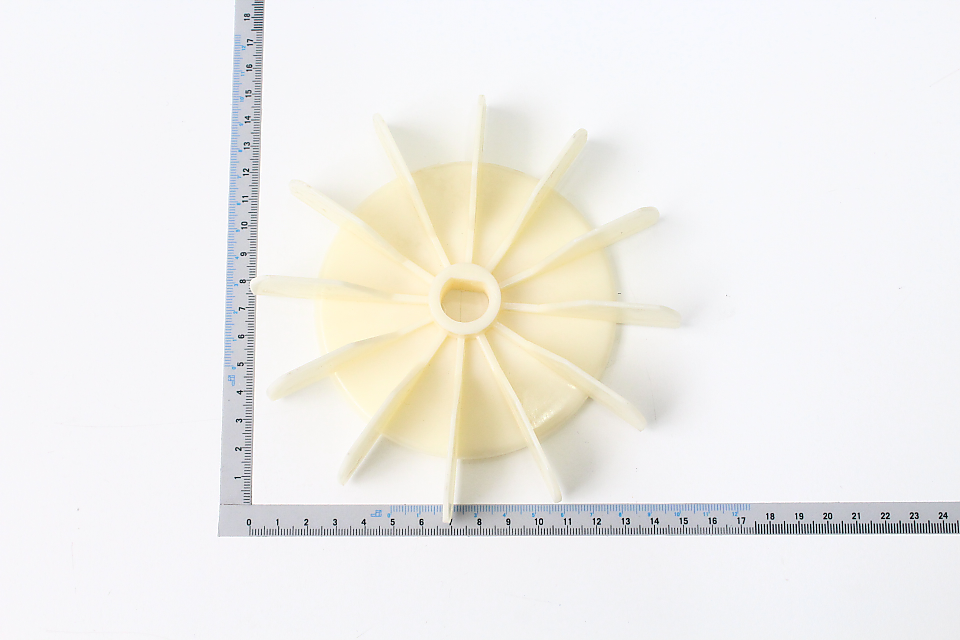 Scheppach Lüfterrad mit 17 Blättern für Lüfteraufnahme Ø150x30, Detailansicht