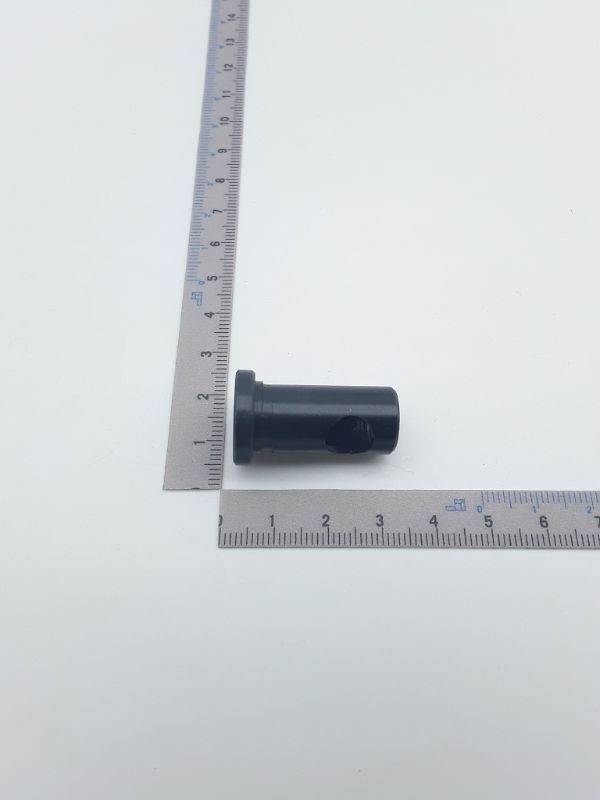 Spannhülse aus Metall, von der Seite betrachtet. Produktname: Spannhülsen (Satz= 5 Stück).