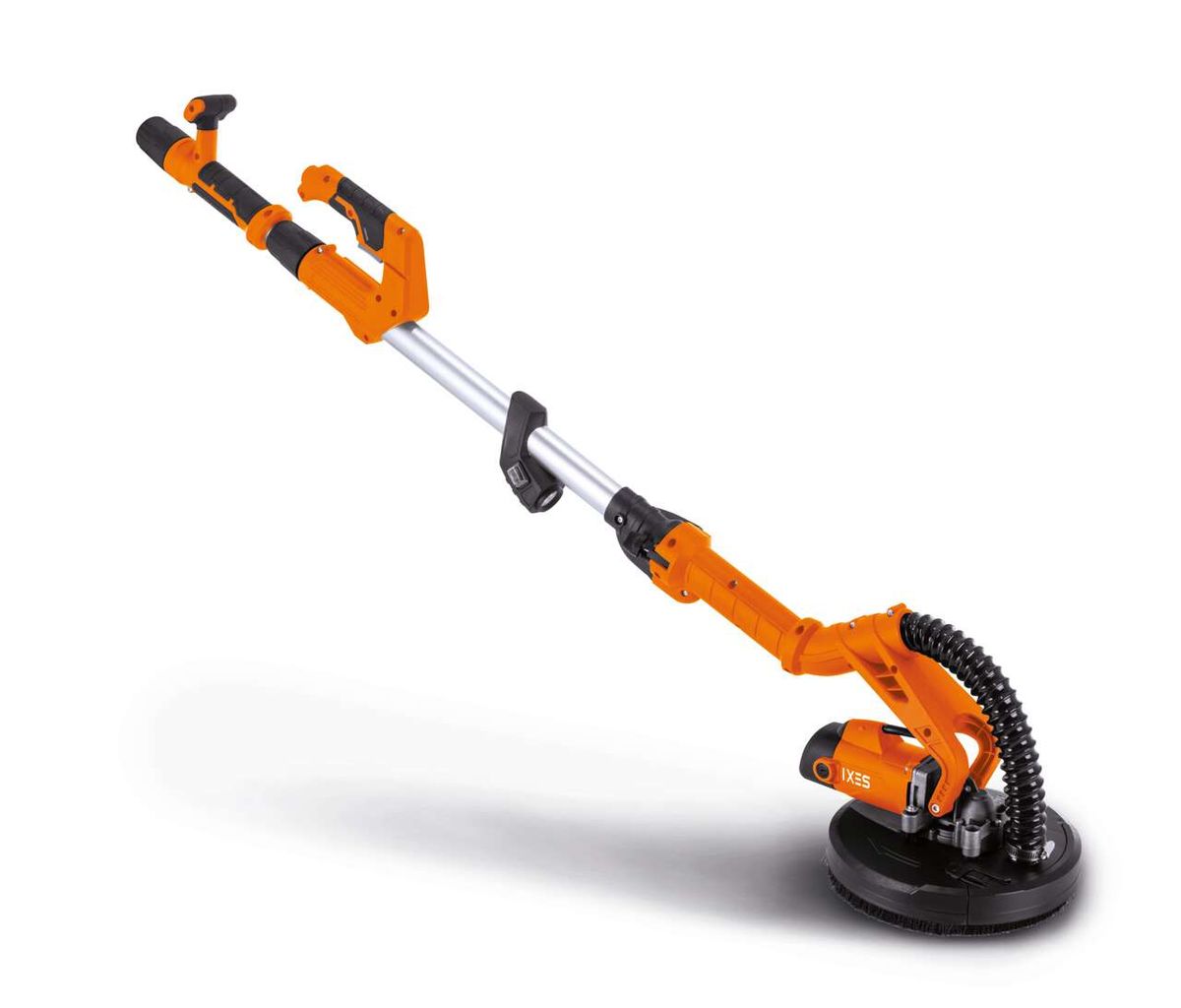 Wand- und Deckenschleifer IX-WS925 IXES von Scheppach, seitliche Ansicht.