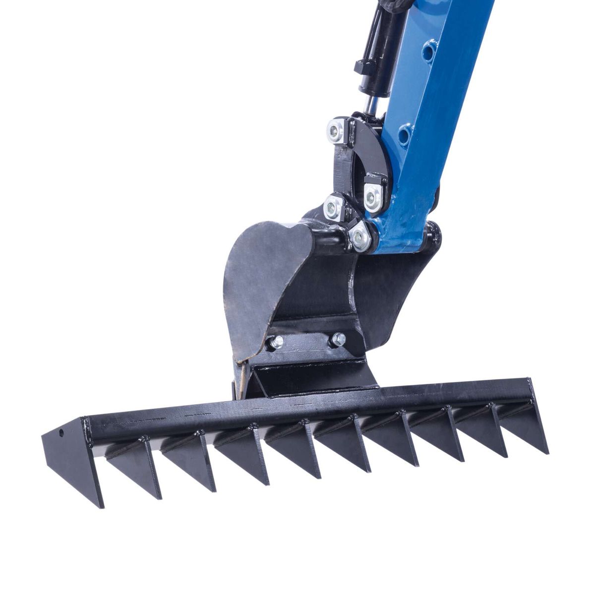 Scheppach-Schaufelgreif mit Rake für Maschinenanbau