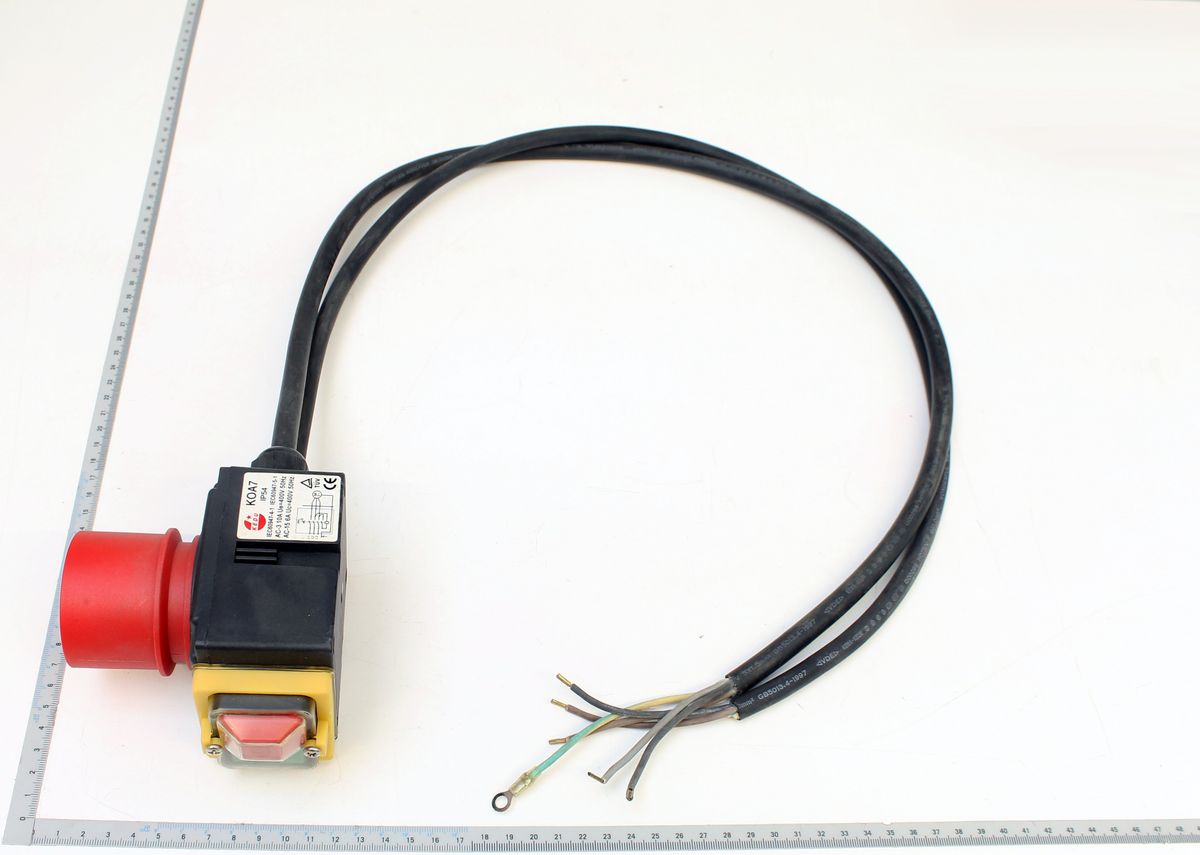Scheppach-Steckverbinder mit Kabel und Anschlussklemmen für 400V/50Hz
