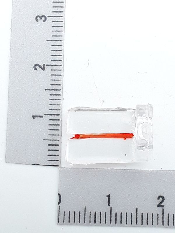 Scheppach-Pfeil mit integriertem Messstab für präzise Messungen