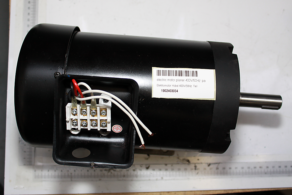 Elektromotor mit Anschlussklemmen für Hobelmaschine, Modell 1902403034
