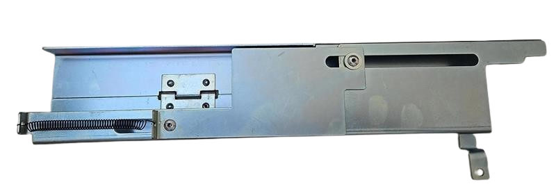 Scheppach-Sägeblattschutz mit Federmechanismus und Halterung für Bandschneidemaschine