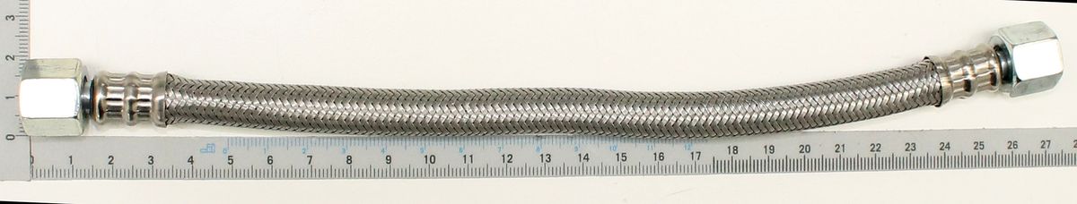 Flexibles Scheppach-Luftschlauch mit M14x1,5-Anschluss, flexibel gebündelt