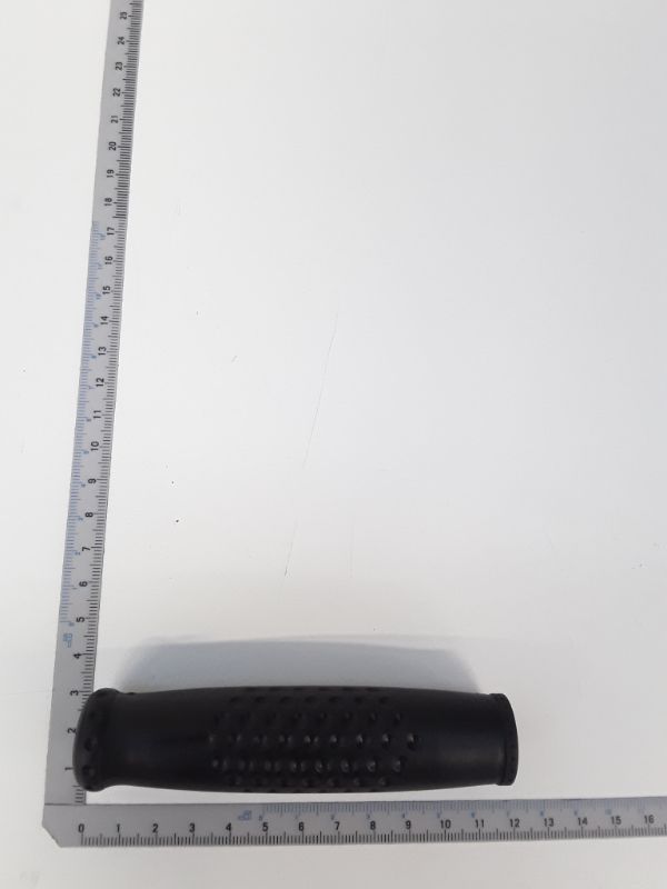 Gummigriff Ø26 von Scheppach, Ansicht von der Seite.