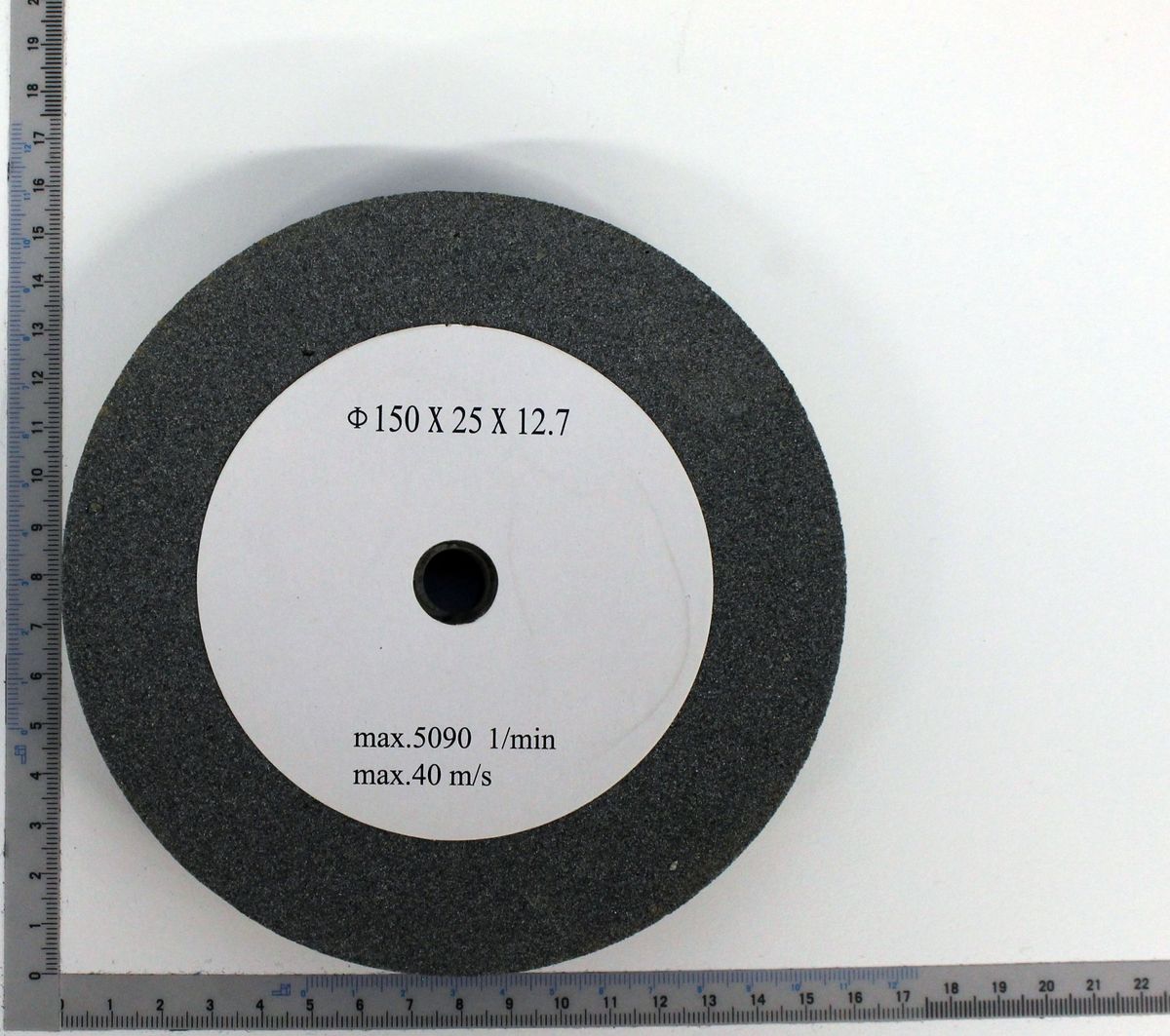 Scheppach Schleifscheibe mit Maßen Ø 150 x 25 x 12,7 mm, Detailansicht