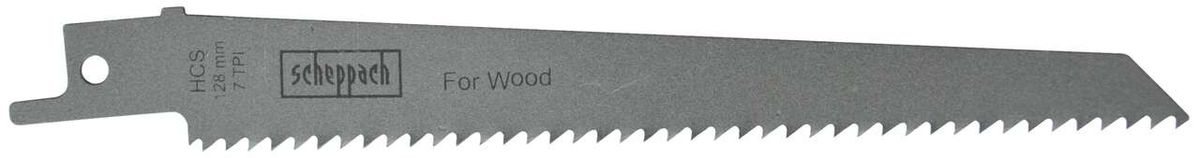 Scheppach-Sägeblatt für Holz mit 128 mm Länge
