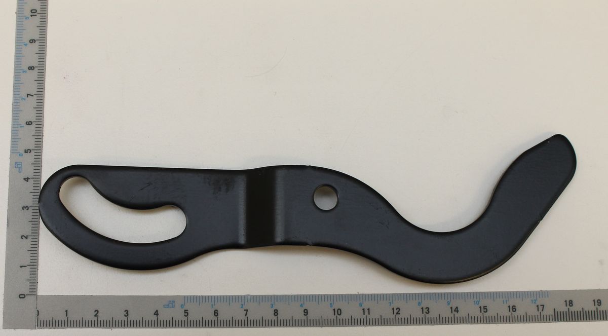 Scheppach-Schwenkarm für Sägeblattschutz mit integriertem Halterungsmechanismus