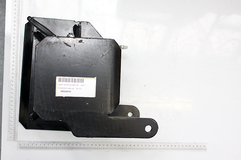 Schwenktisch oben kpl., Teil 103, 6-11, von oben betrachtet.