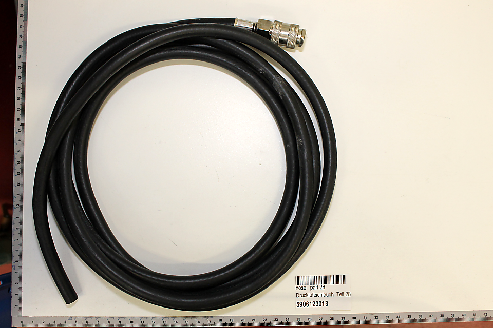 Druckluftschlauch mit Schnellkupplung, Teil 5906123013