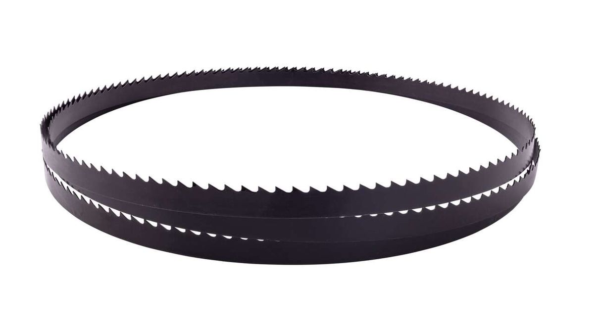 Sägeband 2360x12x0.5x4TPI BASA3, von vorne gezeigt.