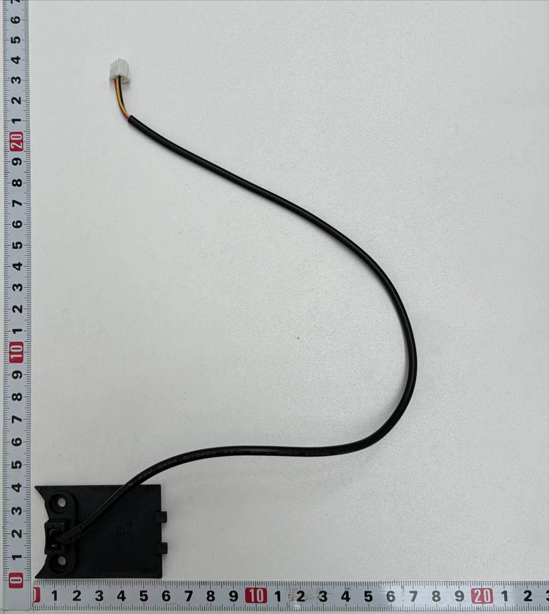 Kabel mit Anschluss für Durchflussmessgerät (Scheppach-Skala) mit Messleiste