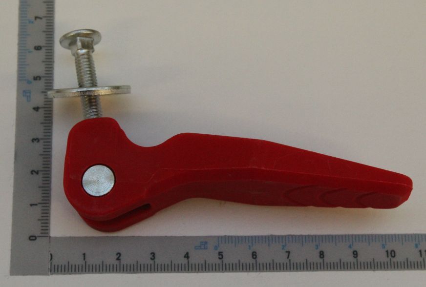 Scheppach-Klemmgriff mit integriertem Schraubenschlüssel für präzise Montagearbeiten