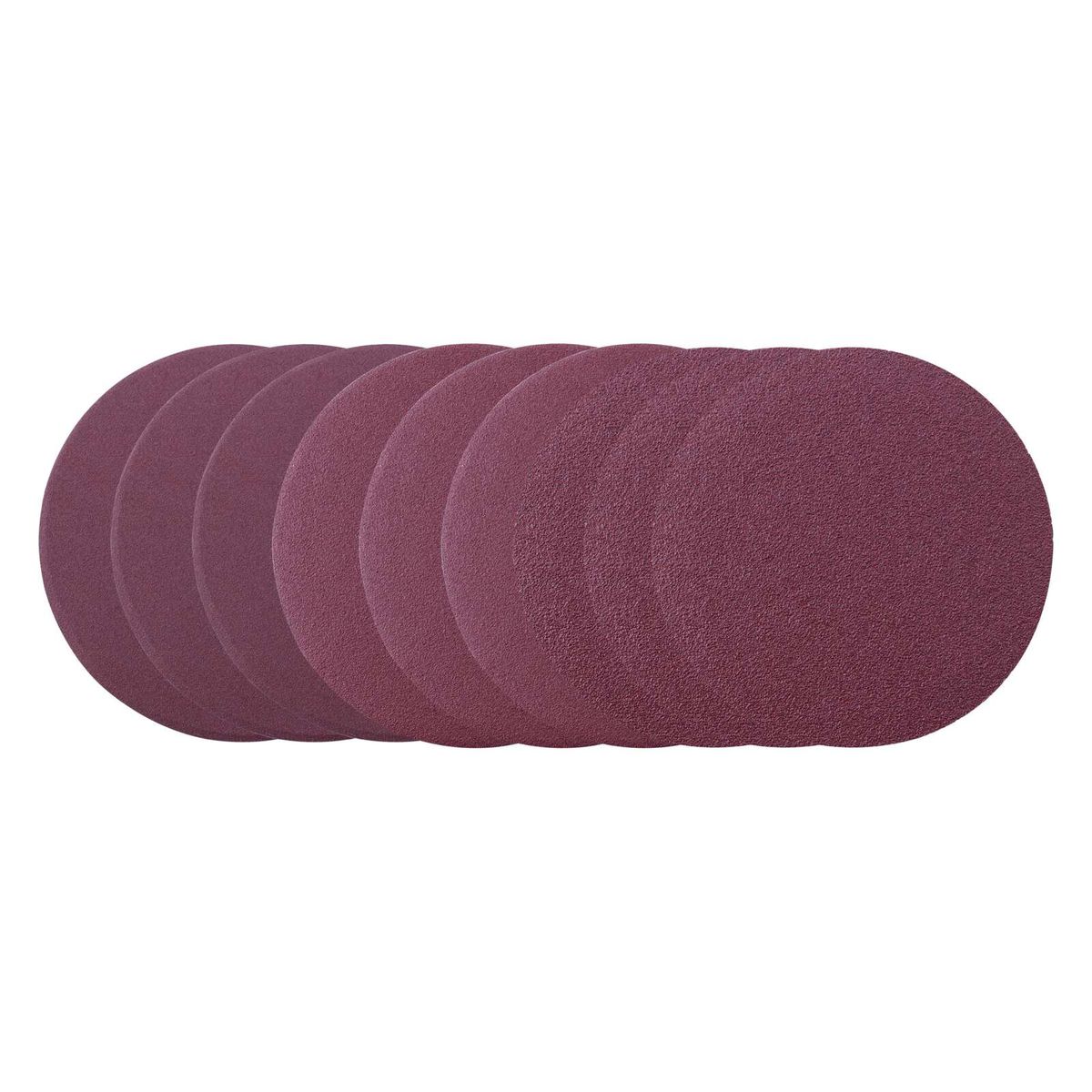 9er-Set Schleifpapier mit Ø 125 mm, verschiedene Körnungen für präzise Bearbeitung