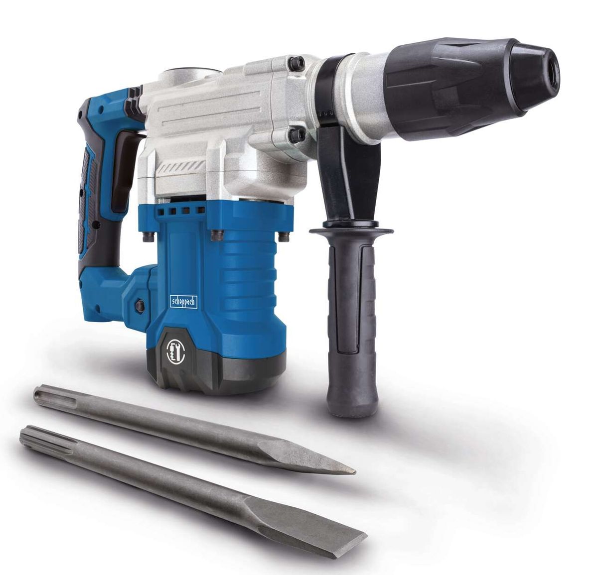 Scheppach Bohrhammer DH1600Max mit SDS-Max-Antrieb und integriertem Werkzeugkoffer