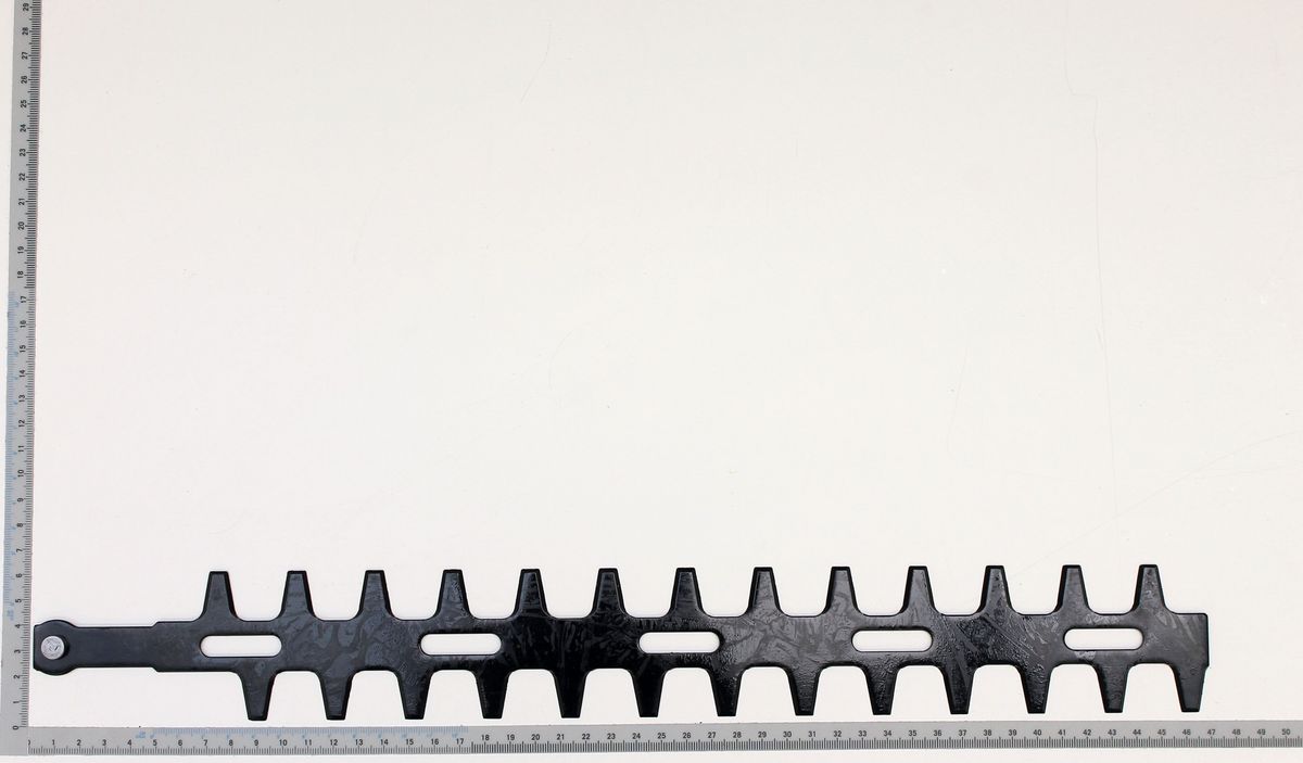 Schwert MFH3000 für obere und untere Klinge, von der Seite betrachtet. Länge ca. 47 cm.