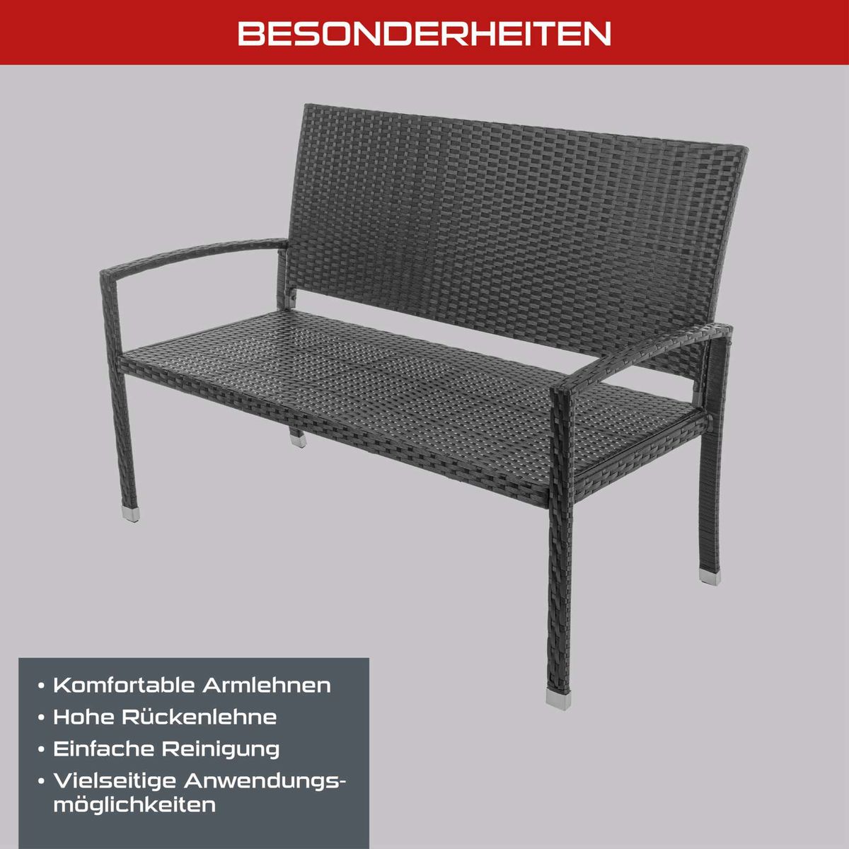 Wohnsitzsofa mit ergonomischen Armlehnen und hochwertiger Rückenlehne für Komfort