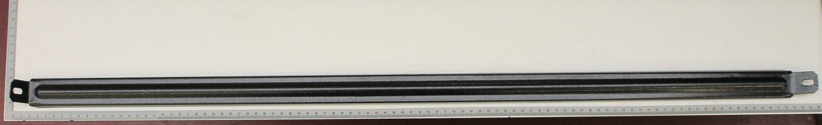 Scheppach-Meßskala mit integrierter Markierung, Teil der Tischverlängerungsstütze