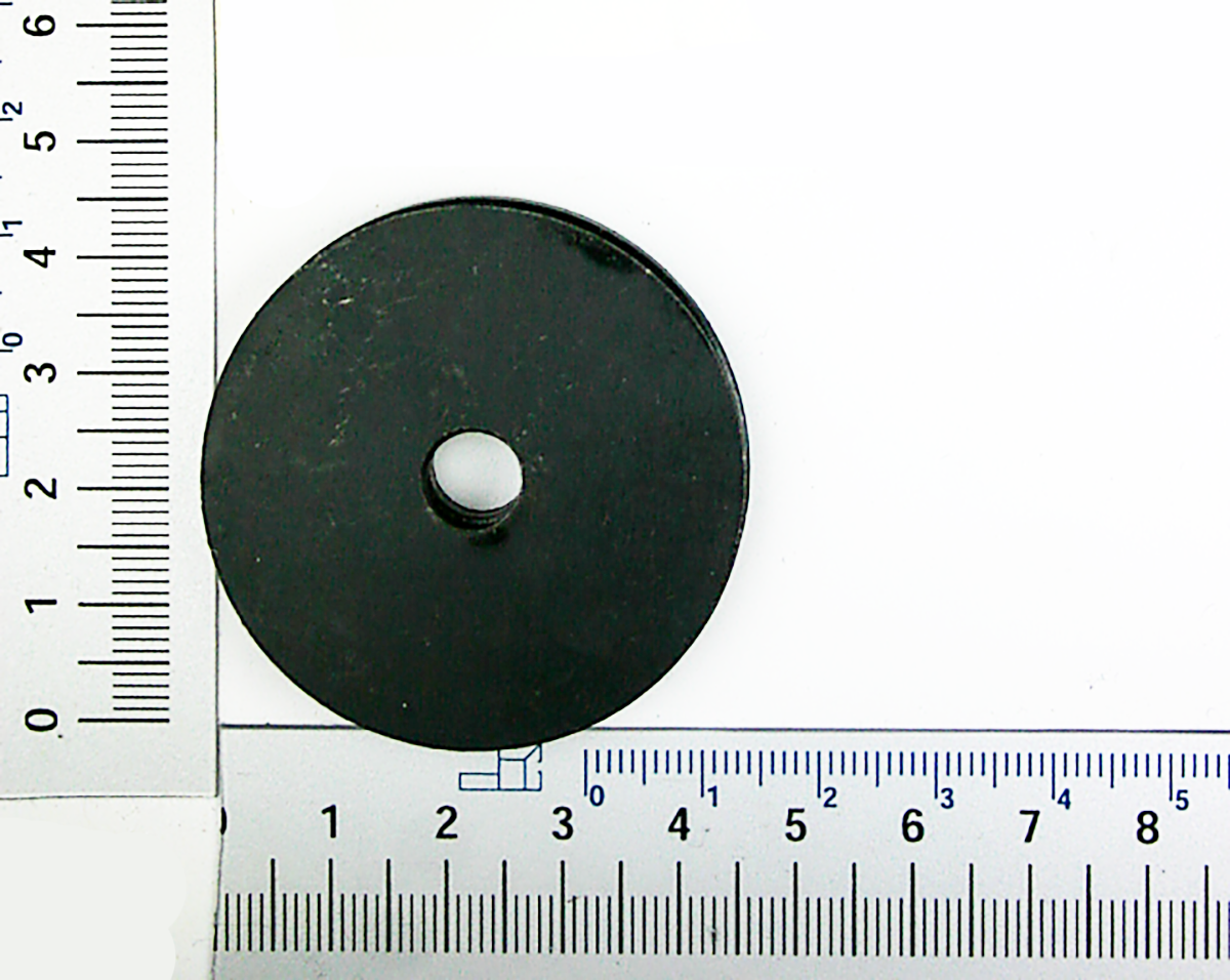 Scheppach-Spindelscheibe (obere Scheibe) mit Bohrung für Spindelbefestigung, Ø 46 mm