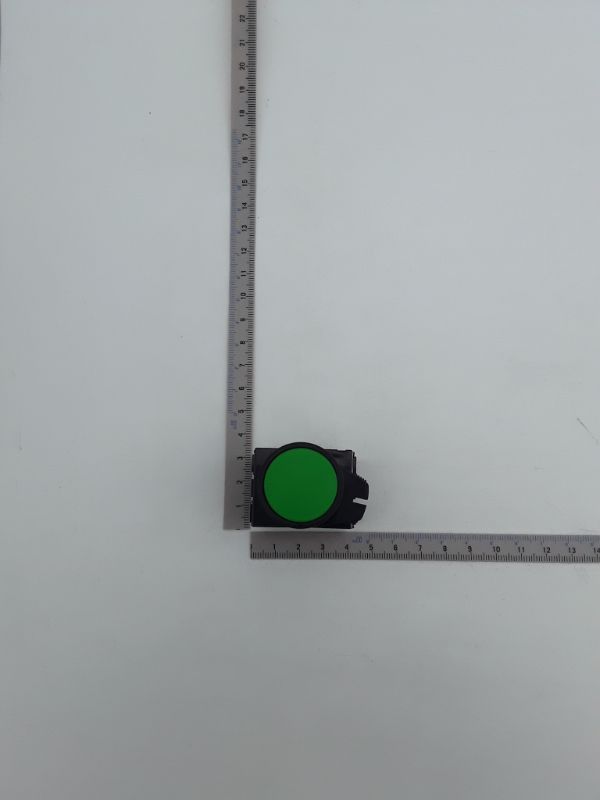 Scheppach-Tastschalter mit integriertem grünem Element, Teil der Produktreihe HY57 12A 250V