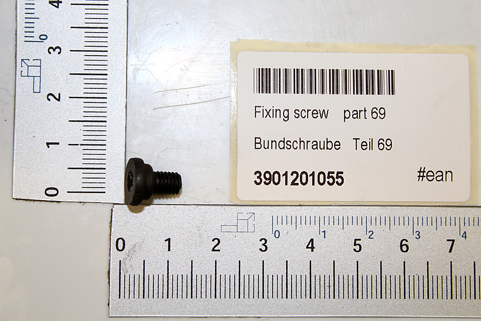 Bundschraube (Teil 3901201055) aus Scheppach-Satz für Bundschraube M5x6