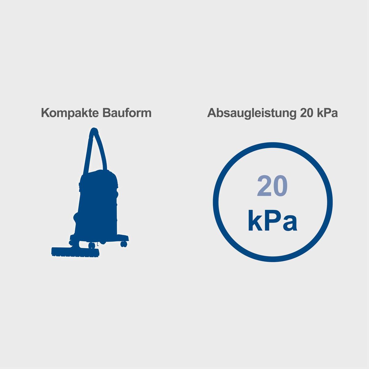 Der Elektro-Nass-/Trockensauger VC30V2 von Scheppach hat eine kompakte Bauform und eine Absaugleistung von 20 kPa.
