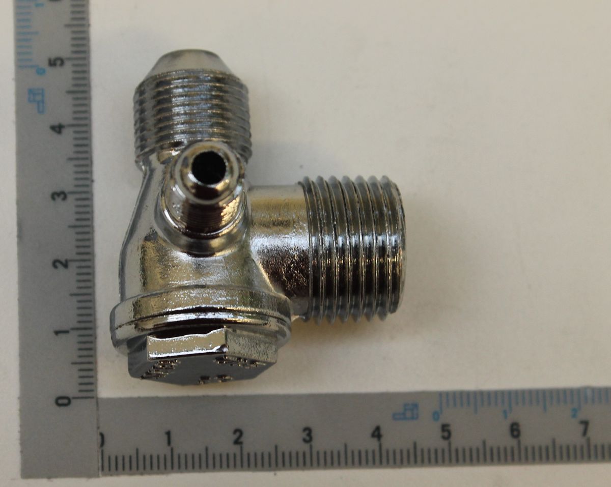 Scheppach-Rückschlagventil mit integriertem Messfühler, 1/2" Anschluss