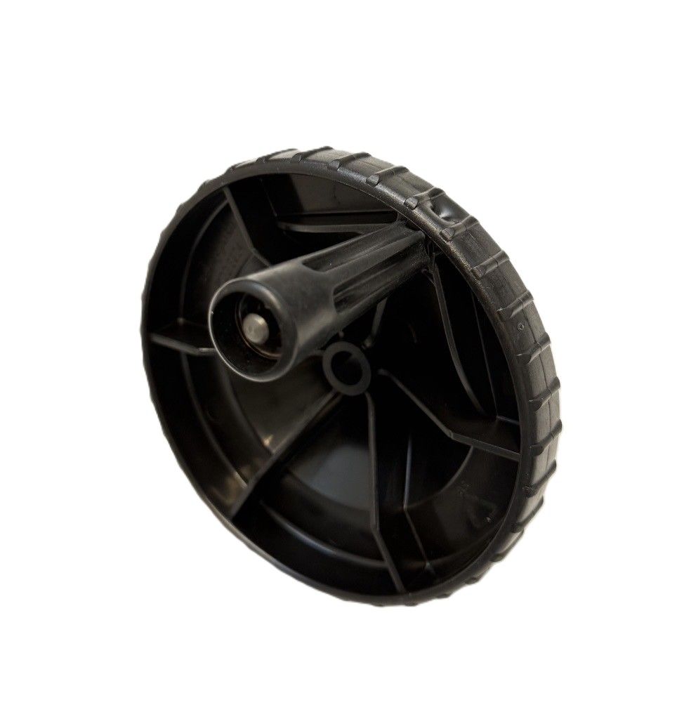 Scheppach-Handrad mit 125 mm Durchmesser und 10 mm Bohrung, Detailansicht